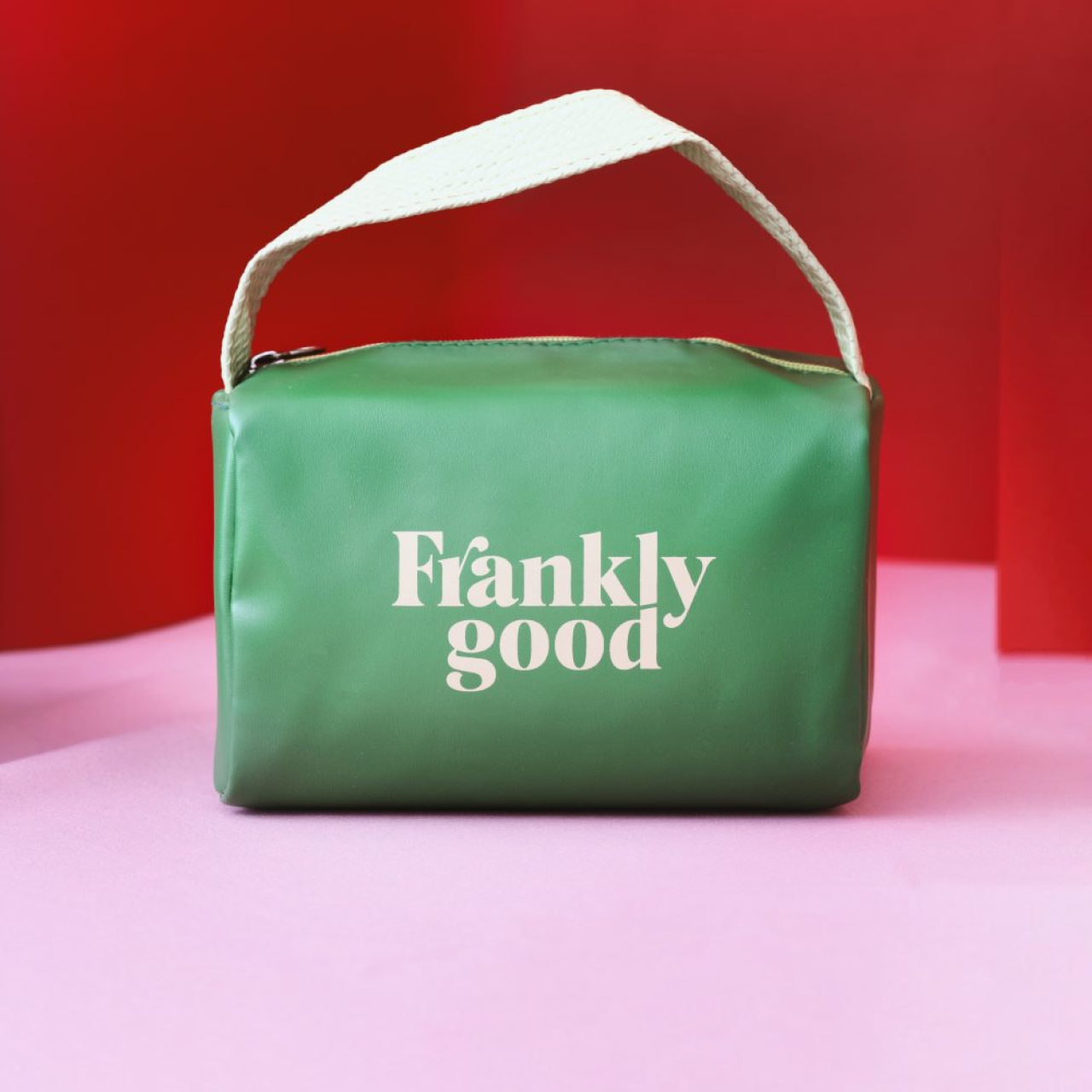 Green Cosmetic Bag